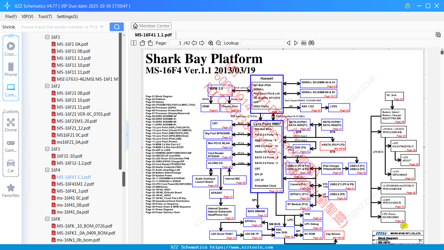 Laptop MSI MS-16F41 1.1